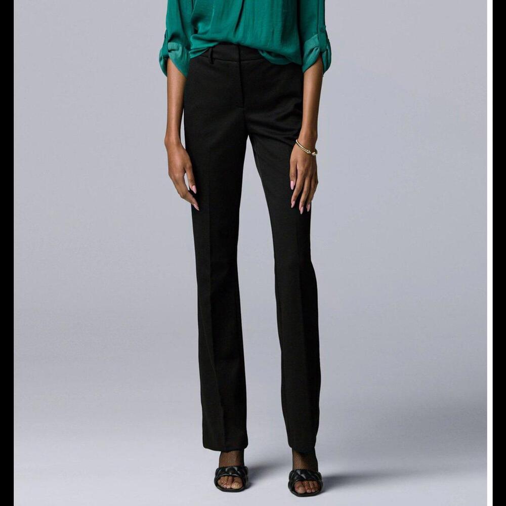 Simply Vera by Vera Wang Flared Pants Size 12